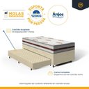 Ver imagem 5 de Cama Box com Colchão de Molas Ensacadas Anjos Classic + Auxiliar de Espuma Unique Solteiro 88cm