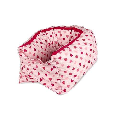 Almofada de Pescoço - Neck Pillow Flocos de Látex - Capa Coração