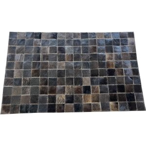 Tapete de Couro Entrada Marrom Café 0,50x0,80 S/b Pç 5x5