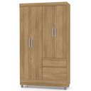 Ver imagem 1 de Guarda Roupa 4 Portas 2 Gavetas Ideal Nature Móveis Vila Rica