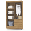 Ver imagem 2 de Guarda Roupa 4 Portas 2 Gavetas Ideal Nature Móveis Vila Rica