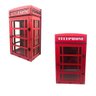 Cristaleira Cabine Telefônica de Londres 40cm Sthoudt Vermelha - 1