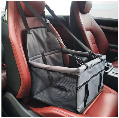 Cadeirinha Assento Pet para Carro - Cinza - 1
