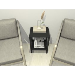 Mesa de Cabeceira Mesa de Apoio Mesa Auxiliar Mesa Lateral - 2