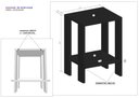 Ver imagem 4 de Mesa de Cabeceira Mesa de Apoio Mesa Auxiliar Mesa Lateral