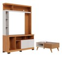 Ver imagem 1 de Conjunto Mesa e Home Roma Freijo Off White Matte