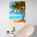 Ver imagem 2 de Quadro Decorativo Paisagem Canyon, Tela em Canvas na Vertical Ideal para Ambiente de Sala de Estar