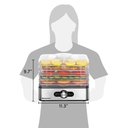 Ver imagem 7 de Elite Gourmet Desidratador de Alimentos com 5 Bandejas de Inox (ajustável)