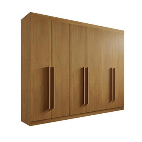 Guarda Roupa Casal 6 Porta 6 Gaveta da Vinci D'doro Carvalho