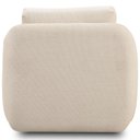 Ver mais imagens de Poltrona Decorativa Orgânica Sala de Estar Living Eliot F04 Linho Tramado Creme - Lyam Decor