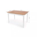 Ver imagem 2 de Mesa 6 Lugares Retangular Madeira Maciça Milena