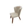 Poltrona Cadeira Pétala Penteadeira - Dritex:suede Bege - 5