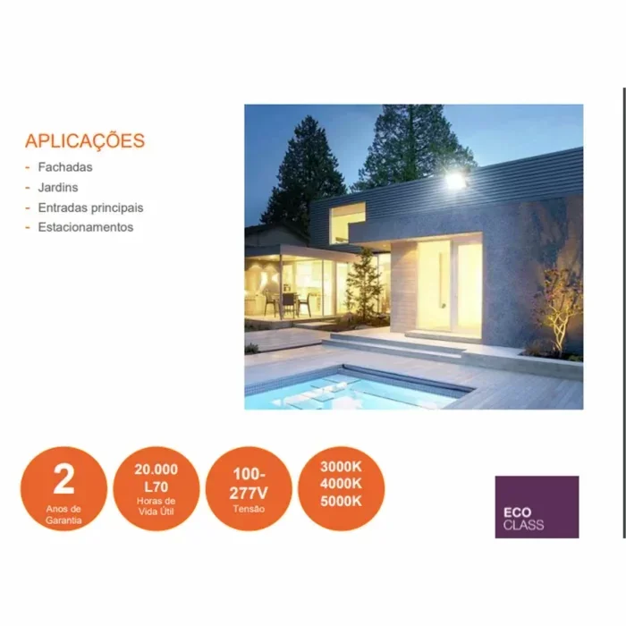 Ver imagem 3 de Refletor Led 30w Luz Branca Fria Bivolt Floodlight Ledvance