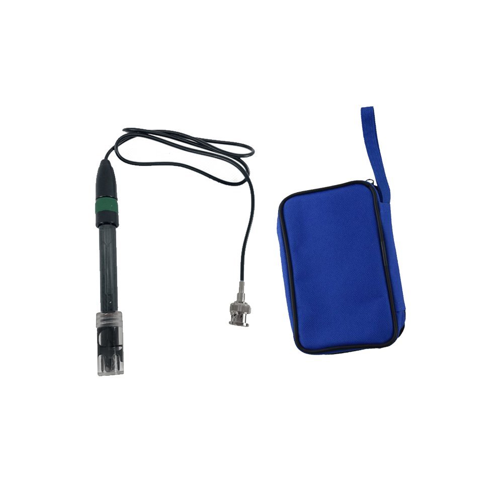 Eletrodo Ph Vidro Tipo Combinado Bnc Escala 0 A 14 Ph Policarbonato Epc-70 Portátil Com Estojo Trans