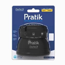 Chuveiro Pratik 5400w X 220v Preta - 2