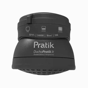 Chuveiro Pratik 5400w X 220v Preta