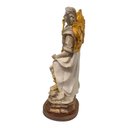 Ver imagem 3 de Arcanjos Miguel Rafael Gabriel em Resina 28cm-escolha o Seu:são Miguel Dourado 31cm