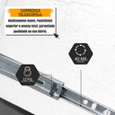 Ver imagem 5 de Cômoda Grécia com 1 Porta com Detalhe Ripado e 4 Gavetas 1 Tranca com Chave Branco