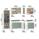 Ver imagem 3 de Cozinha Completa 7 Peças com Tampo Lis Luciane Móveis