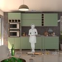 Ver imagem 2 de Cozinha Completa 7 Peças com Tampo Lis Luciane Móveis