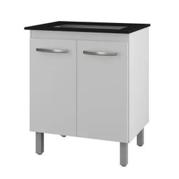 Balcão Cooktop 5 Bocas Multiuso Cozinha 2 Portas Armarinho Cuzinha - 2