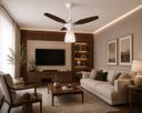 Ver imagem 4 de Ventilador Teto Venti-Delta Eco Ventus Inverter 55W Controle Remoto Bivolt Branco Imbuia