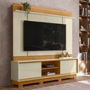 Ver imagem 2 de Estante Home Theater Siena Cumaru/opala para Tv até 75” com Pés - Madetec