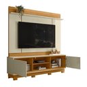 Ver imagem 3 de Estante Home Theater Siena Cumaru/opala para Tv até 75” com Pés - Madetec