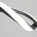 Ver imagem 6 de Lustre Pendente Aspiral Led Decoraçao Ondas Recepçao Hall de Entrada Sala de Jantar Moderno C