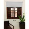 Cortina Persiana Rolo Blackout branco 1,30 x 1,20 - 2