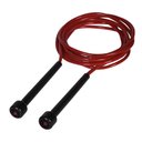 Ver imagem 4 de Kit Luva de Boxe Muay Thai MKS Prospect + Bandagem 2,55m + Corda Slim - Preto e Vermelho - 16 Oz