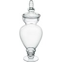 Ver imagem 2 de Potiche Decorativo Bomboniere Home&co Vidro 40x16x16cm Transparente