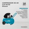 Compressor de Ar 50 Litros Cle-85/50 - Ekazza - 3