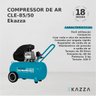Compressor de Ar 50 Litros Cle-85/50 - Ekazza - 4