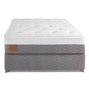 Ver imagem 2 de Conjunto Box Queen Size Aurora One Side Pillow Top Base Exclusive Favo com 2 Usb 158x198cm - 67477