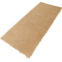 Ver imagem 1 de Tapete Bolinha Passadeira Macarrão Antiderrapante 50x100cm Cáqui