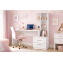 Ver imagem 4 de Escrivaninha Livreiro Home Office Estudo Poli