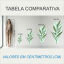 Ver imagem 2 de Adesivo Floral Boho Verde Estilo Nórdico 47x90 Minimalista Mod.03