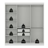 Guarda-roupa Casal com Espelho 6 Portas 2 Gavetas Paris  - 6
