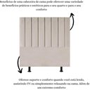 Ver imagem 2 de Cabeceira de Cama Solteiro Box 100 Cm Karla Suede Rosa