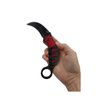 Canivete Karambit Super Knife Black Red - Zh003 - 4