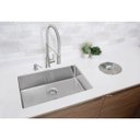 Ver imagem 3 de Cuba de Embutir Quadrum 70 U Tramontina 70 X 40 X 20 Cm em Aço Inox Acetinado