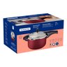 Panela de Pressão Tramontina Vancouver Effrect 6 Litros 24 Cm Vermelho em Alumínio Starflon Max - 3
