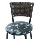 Ver mais imagens de Kit 2 Banquetas Baixa de Cozinha Encosto Junco