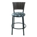 Ver imagem 6 de Kit 2 Banquetas Baixa de Cozinha Encosto Junco