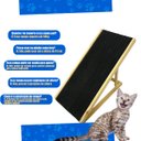 Ver imagem 7 de Rampa Pet Ajustável Antiderrapante Regulável de Madeira Gato e Cachorro