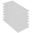 Ver imagem 3 de Kit 7 Colchonete Ginastica Academia Creche Yoga Fitness 95X59X3 Courino Branco - D A DECOR