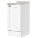 Ver imagem 1 de Balcao com Tampo 1 Porta 40 Cm Americana Branco Calcare Henn