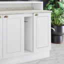 Ver imagem 2 de Balcao com Tampo 1 Porta 40 Cm Americana Branco Calcare Henn