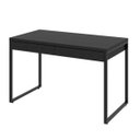 Ver imagem 5 de Escrivaninha Mesa Escritório Kuadra 2 Gavetas 120cm Industrial Preto Ônix